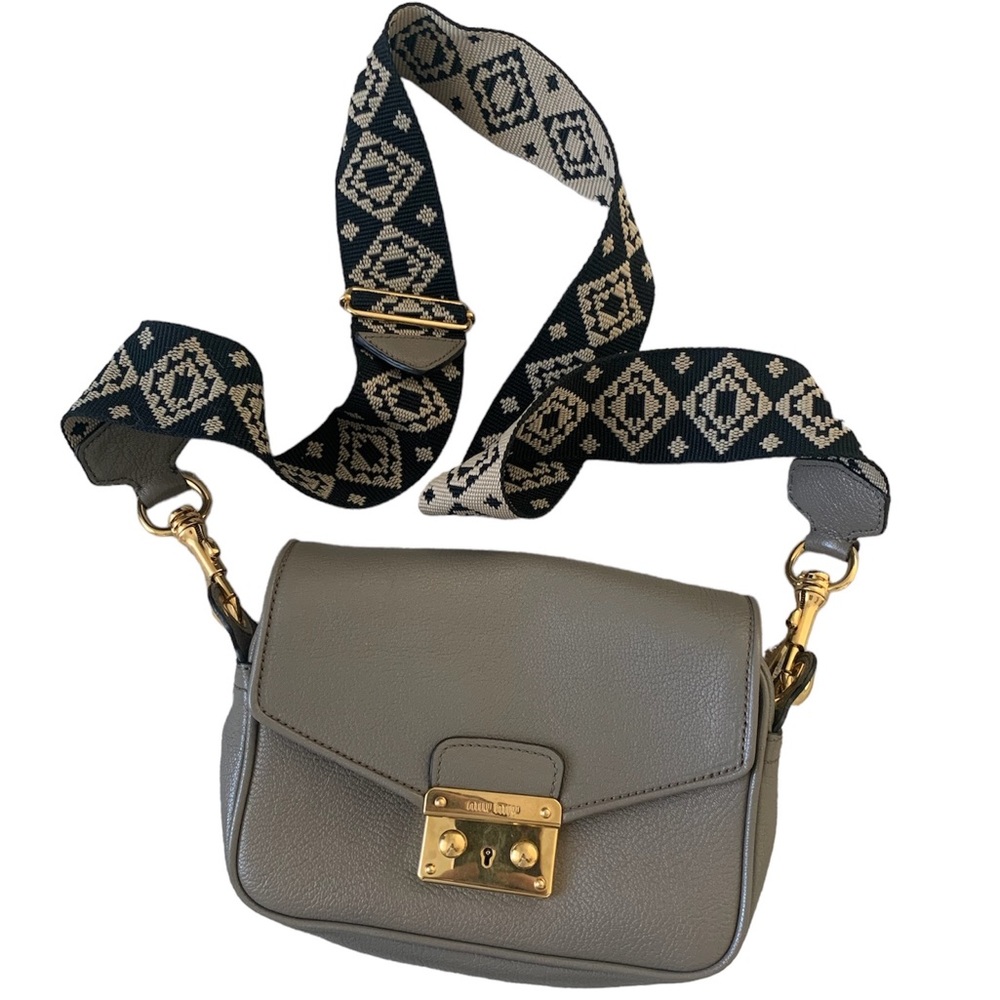 New Authentic Miu Miu Leather Bag - image 1